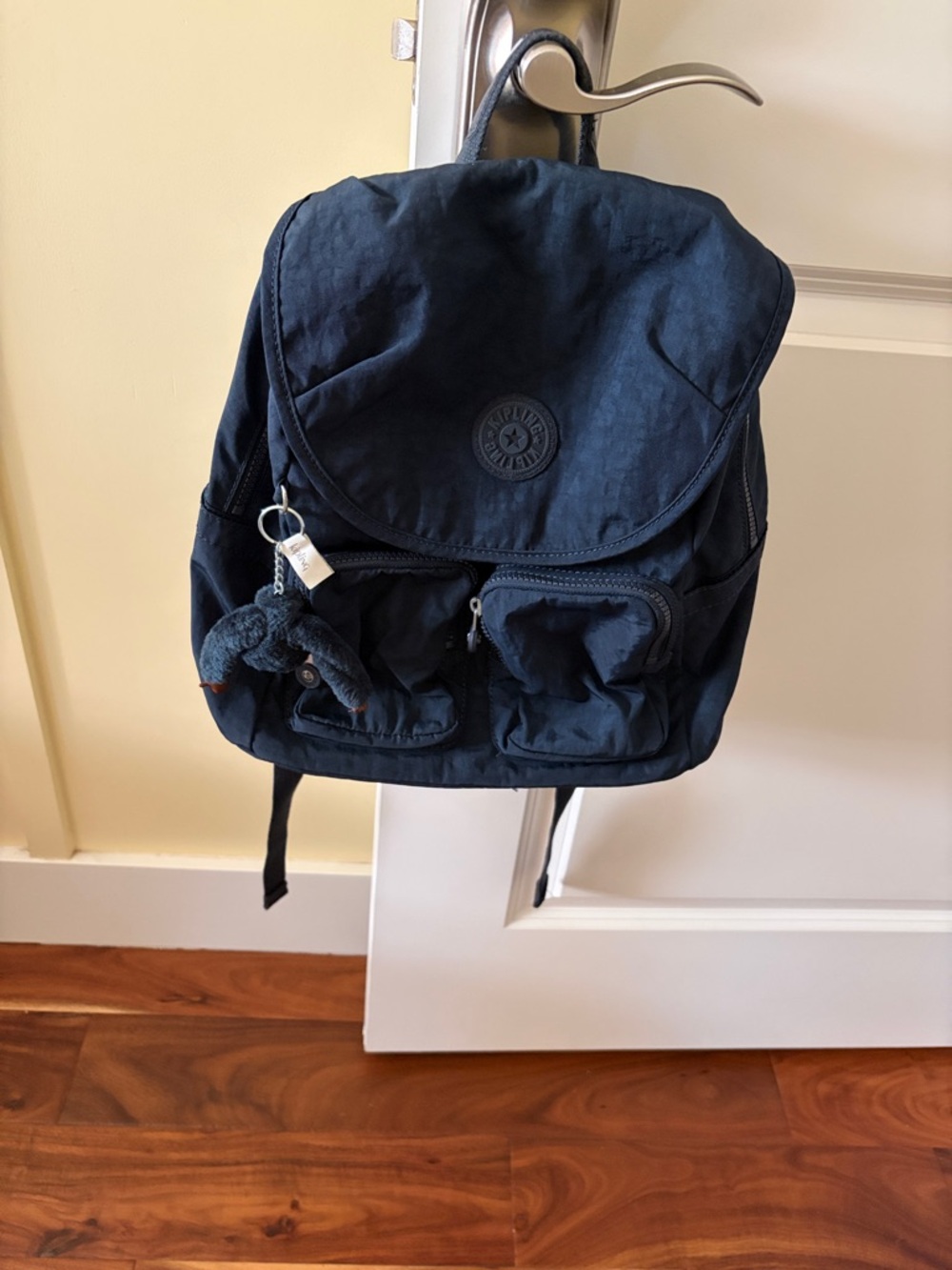 Kipling Navy Blue Backpack